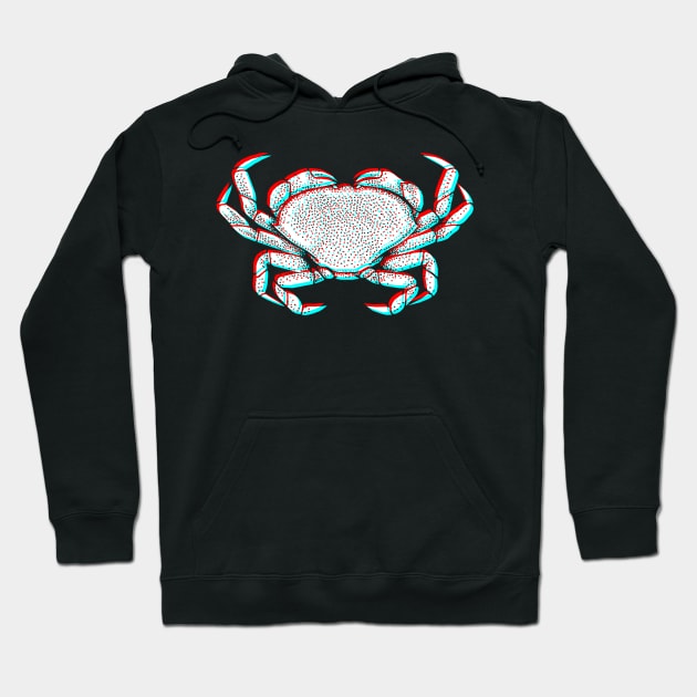 Crab 3D Hoodie by GAz